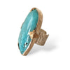 True Turquoise Upcycled Statement Ring