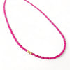 Chaice Faceted Bead layering necklace