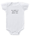 My aunt & I talk shit about you Onesie