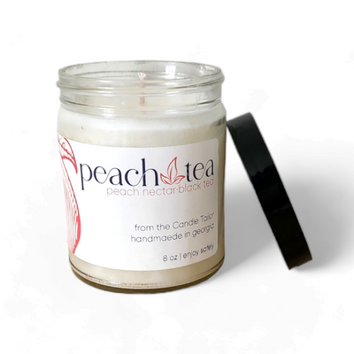 8OZ - Peach Tea Candle