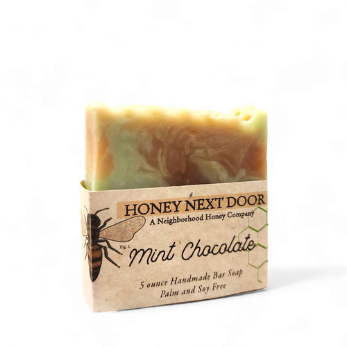 Mint Chocolate Honey & Beeswax Bar Soap