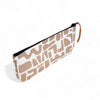 Abstract Brown Pencil Pouch