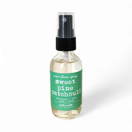 Room + Linen Spray - Sweet Pine and Patchouli