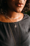 Brie Necklace - Silver