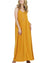 Golden Mustard Maxi Dress