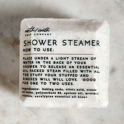 Shower Steamer - Head Clearer Eucalyptus and Menthol