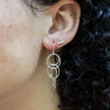 bubble earrings - sterling