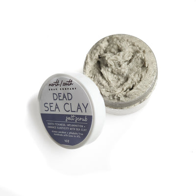 Dead Sea Clay Foaming Salt Scrub