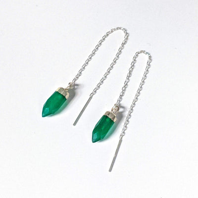 Bullet threader earrings
