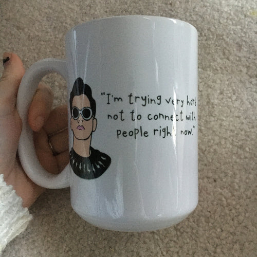 David quote coffee mug