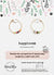 Happiness Gold-Filled Hoop Earrings - Rainbow Tourmaline