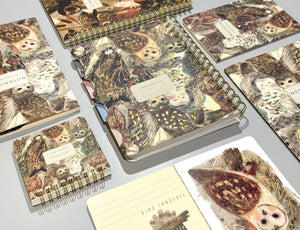 BV by Bruno Visconti - Pocket Art Journal  - Owls