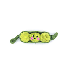 Pebble - Pretend Play Food Rattle - Green Peapod
