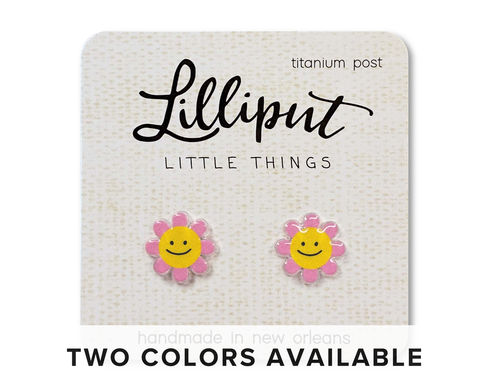 Lilliput Little Things - Easter Happy Daisy Earrings