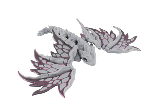 PowerTRC 3D Print - 3D Printed Stone Dragon - Articulated and Moveable Wings