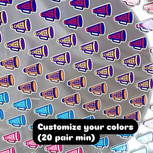 Lilliput Little Things - Cheer Megaphone Earrings - Custom Colors Available!