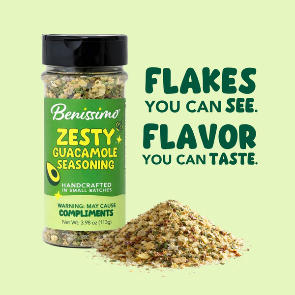 Benissimo / Hongar Farms / Lesley Elizabeth - Guacamole Dip & Seasoning (250mL PET)