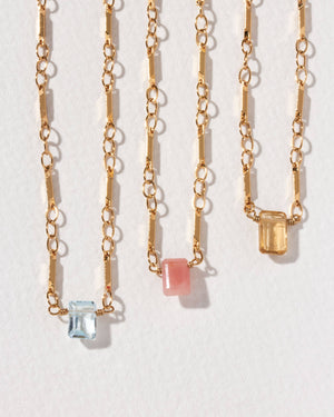 Luna Norte - Prism Gems Birthstone Necklace - December