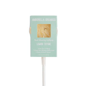 Amborella Organics - Blooming Lollipop Bundle (Eat, Plant & Grow an Herb/Flower)