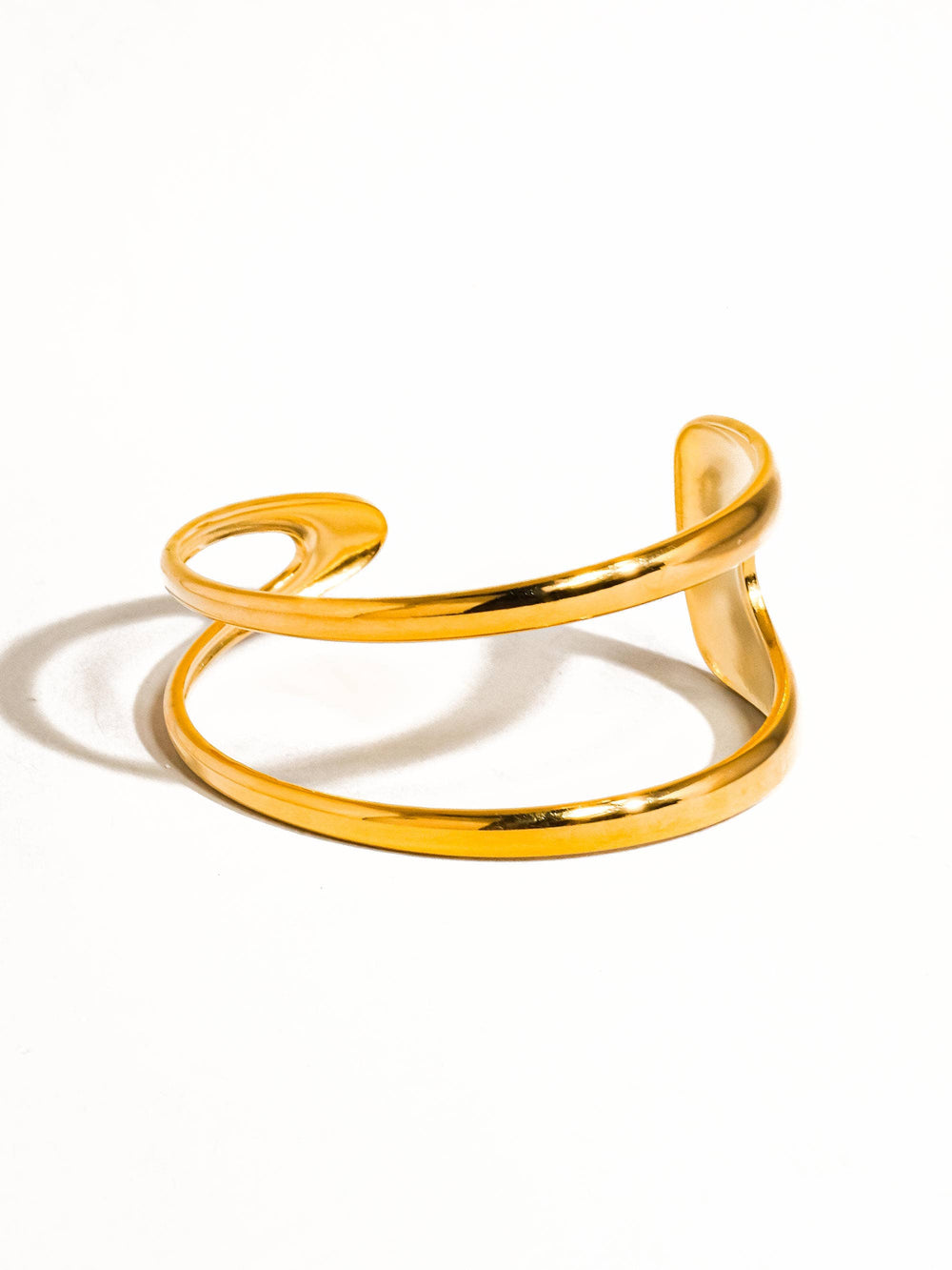 Flânerie by MAIQ - Zahara 18K Gold Non-Tarnish Double Strap Bracelet