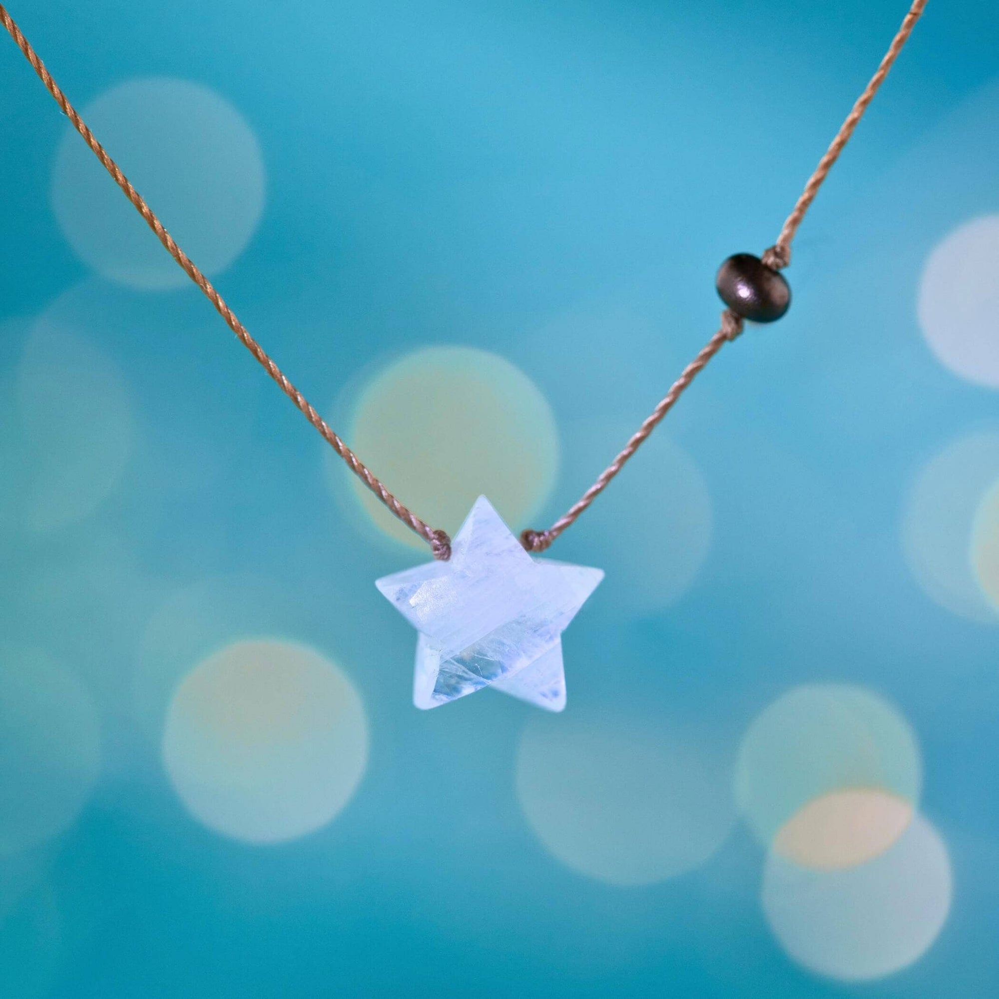 SoulKu - Moonstone Shoot for the Stars Necklace