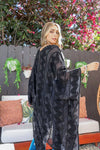 Boho Zig Zag Pattern Kimono