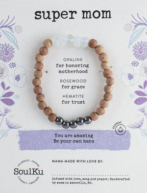 Super Mom Opaline Crystal Bracelet