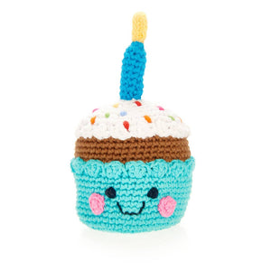 Pebble - Pretend Play Food Rattle - First Birthday Cupcake