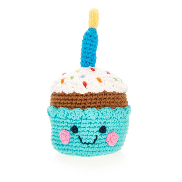 Pebble - Pretend Play Food Rattle - First Birthday Cupcake