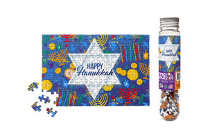 Micro Puzzles - HANUKKAH COLLAGE Puzzle Jewish Holiday Menorah Dreidel