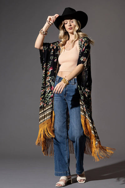 Shop Neighbors - Gallia Floral Kimono : GALLIA