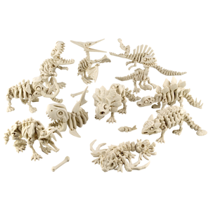 PowerTRC 3D Print - 3D Printed Flexible Crystal Dragon & Jurrasic Dinosaurs