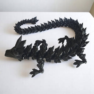 PowerTRC 3D Print - 3D Printed Articulated Crystal Dragon