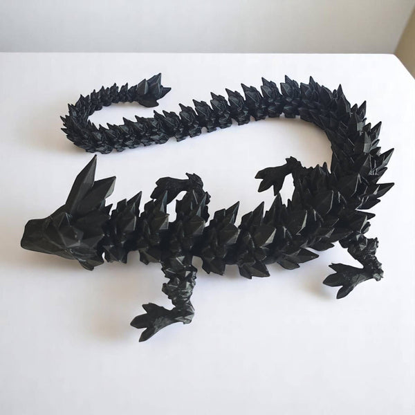 PowerTRC 3D Print - 3D Printed Articulated Crystal Dragon