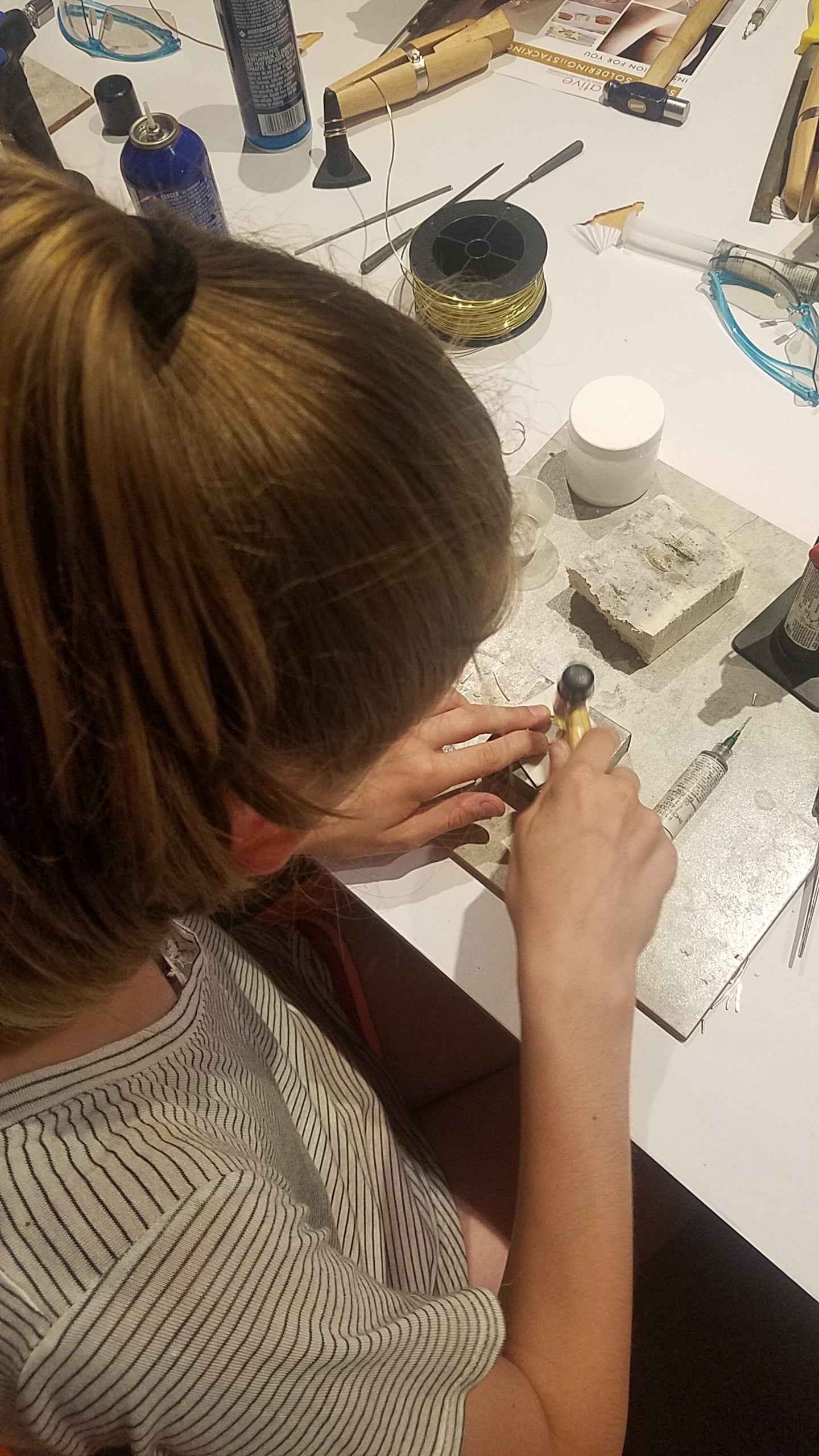 Simple Soldering :: Stacking Rings