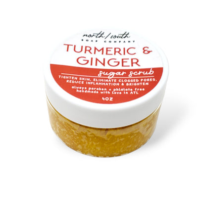 Turmeric and Ginger Sugar Scrub
