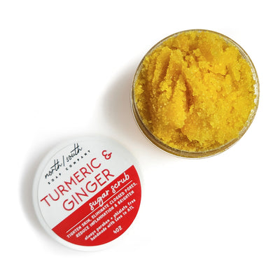 Turmeric and Ginger Sugar Scrub