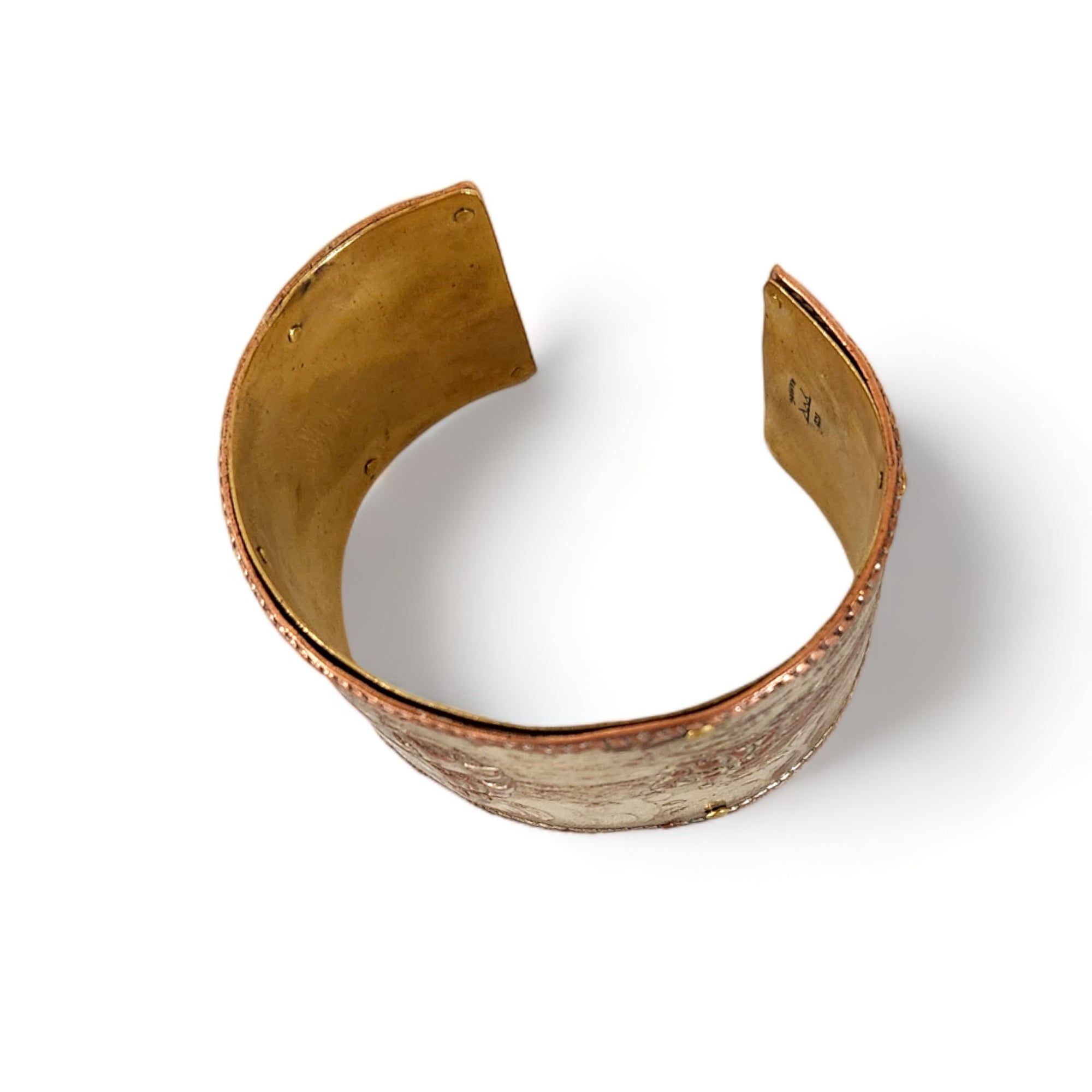 Two-toned Copper + Brass Cuff