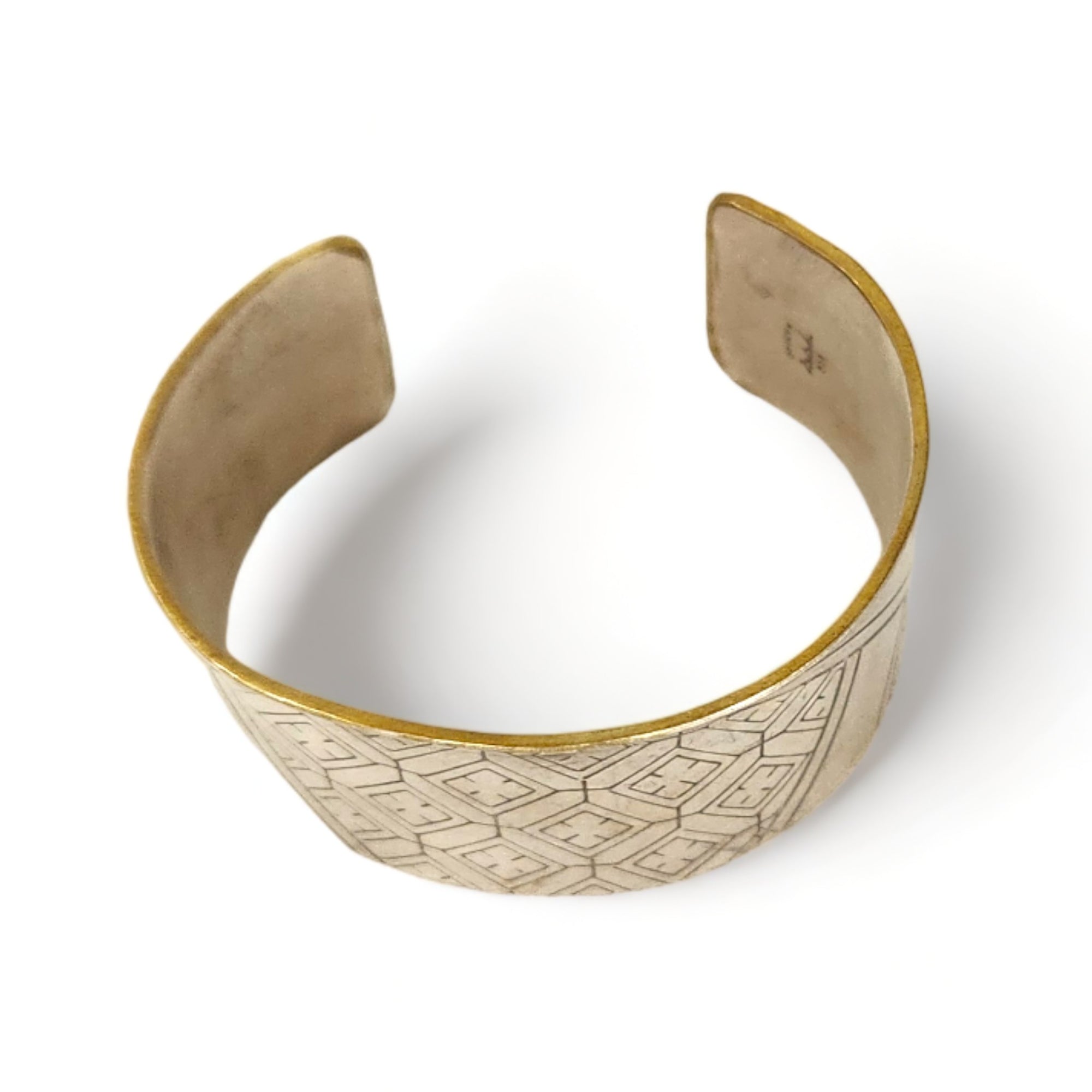 Gothic Pattern Metal Cuff