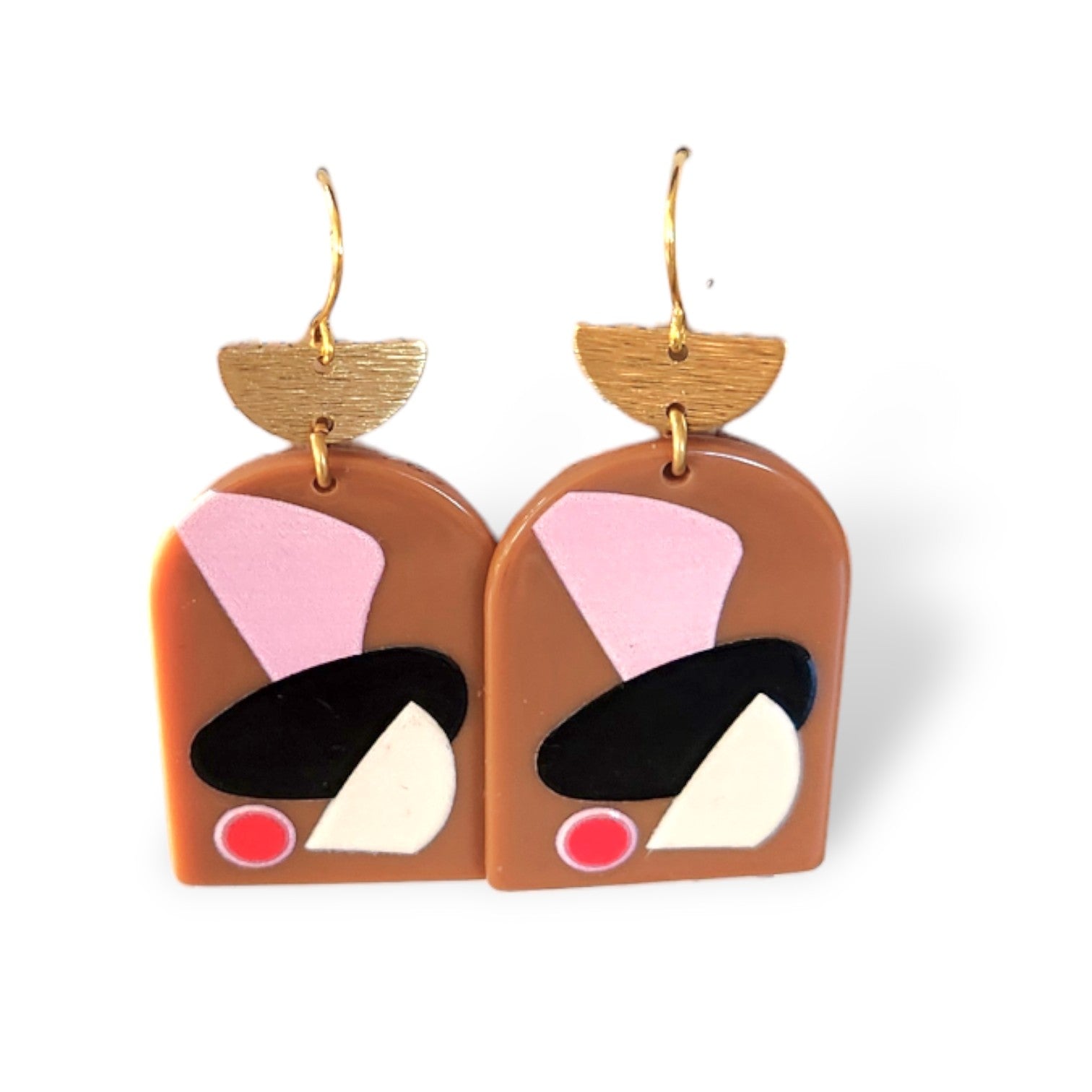 Cannes Acrylic Earrings - Pall