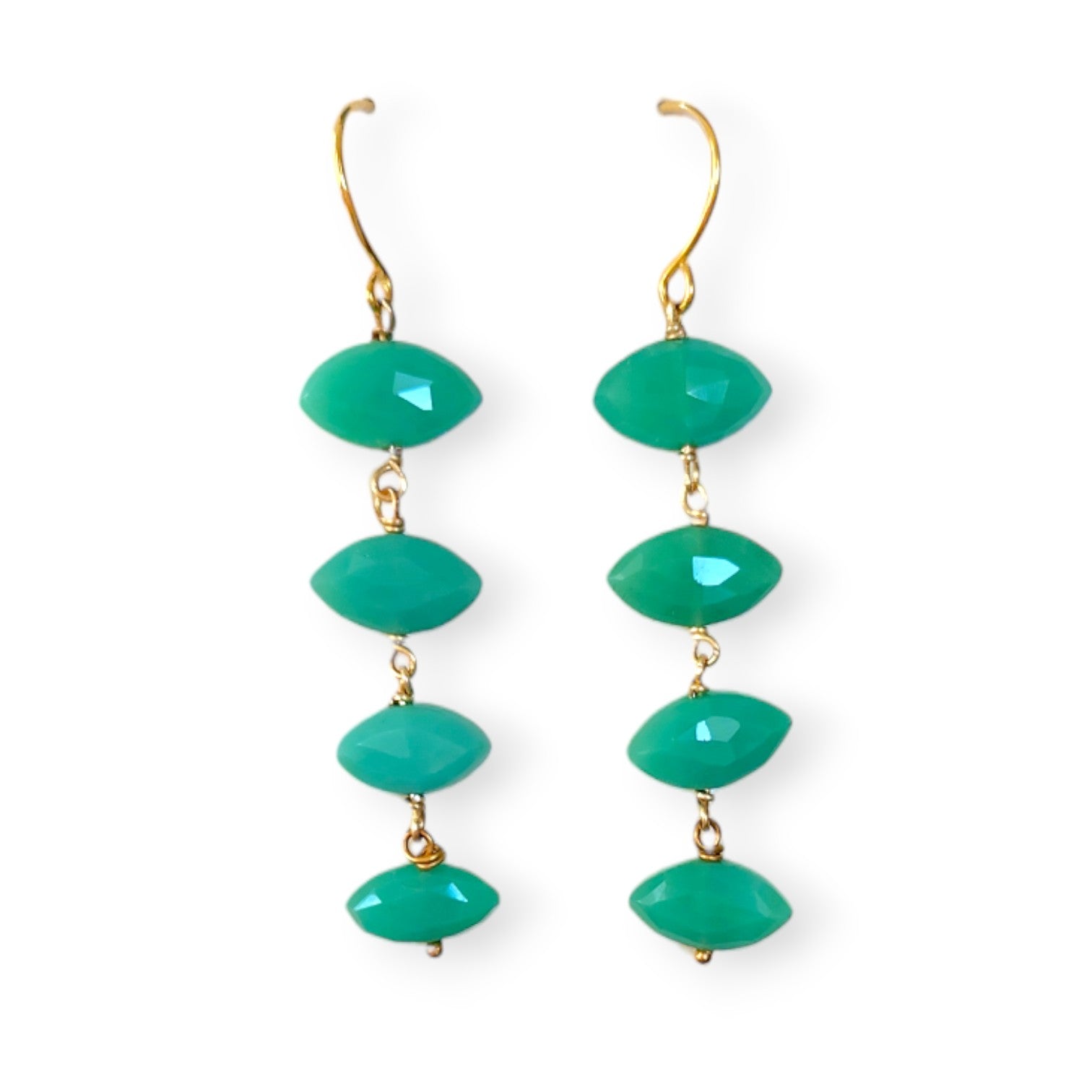 Layers Gemstone Earrings