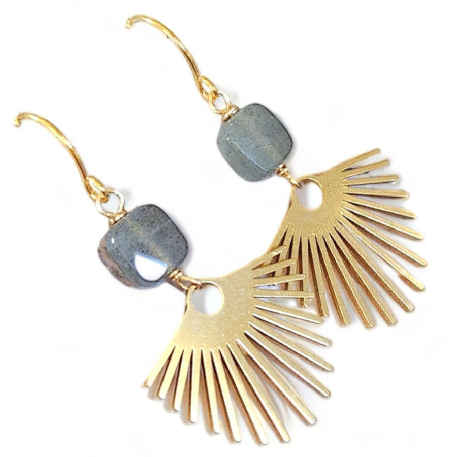 Fan Earrings