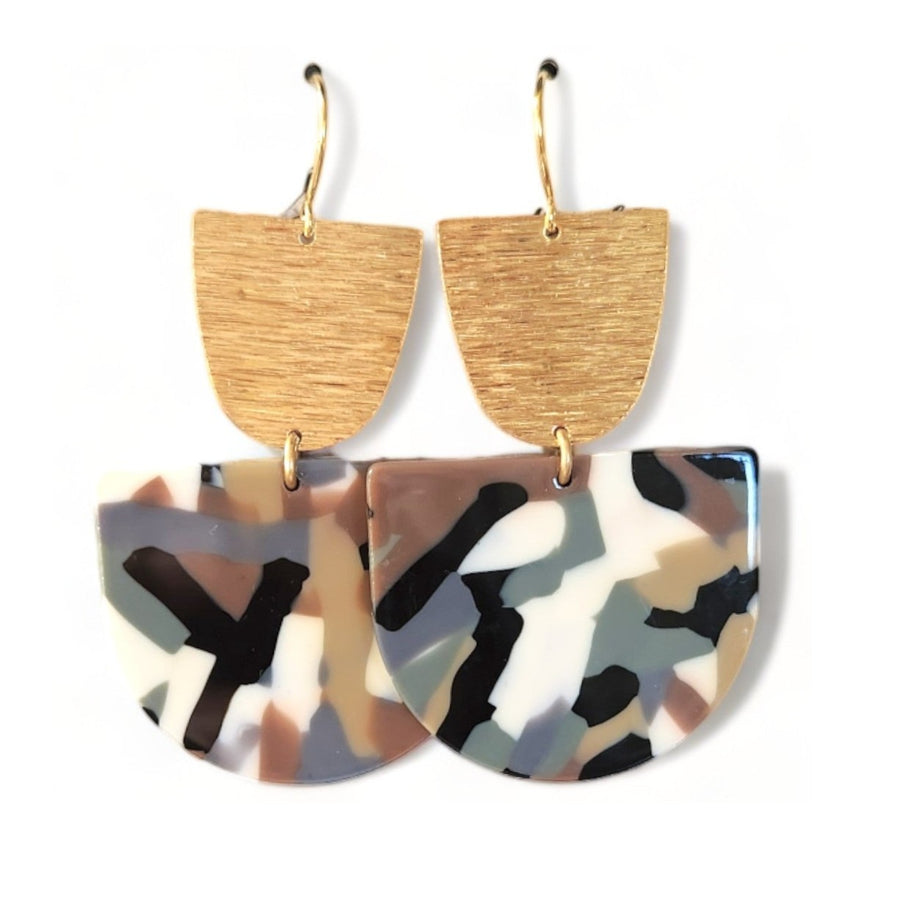 Cannes Acrylic Earrings - Gila (Mod)