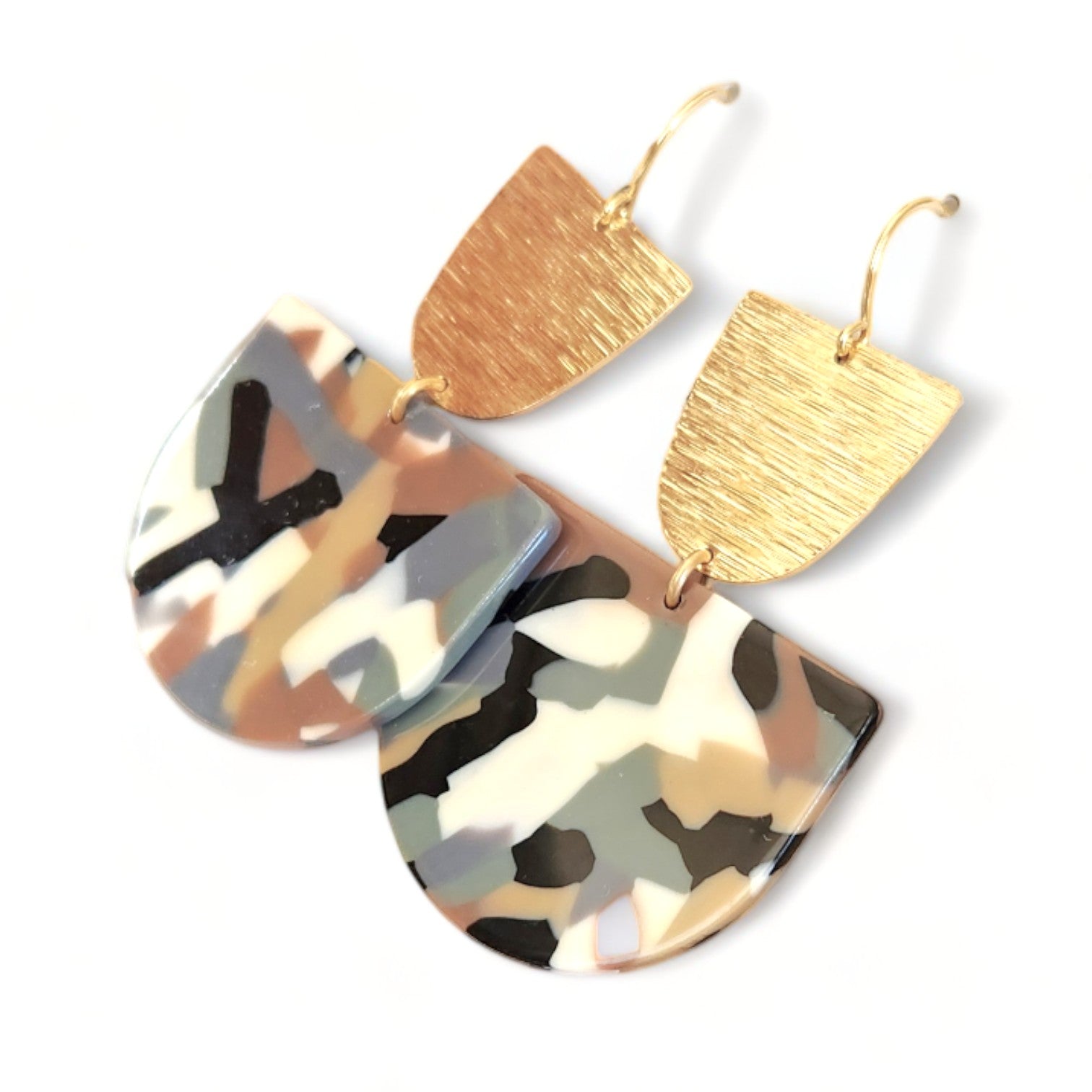 Cannes Acrylic Earrings - Gila (Mod)