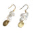 Quartz Petal Fall Gemstone Earrings