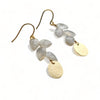 Quartz Petal Fall Gemstone Earrings