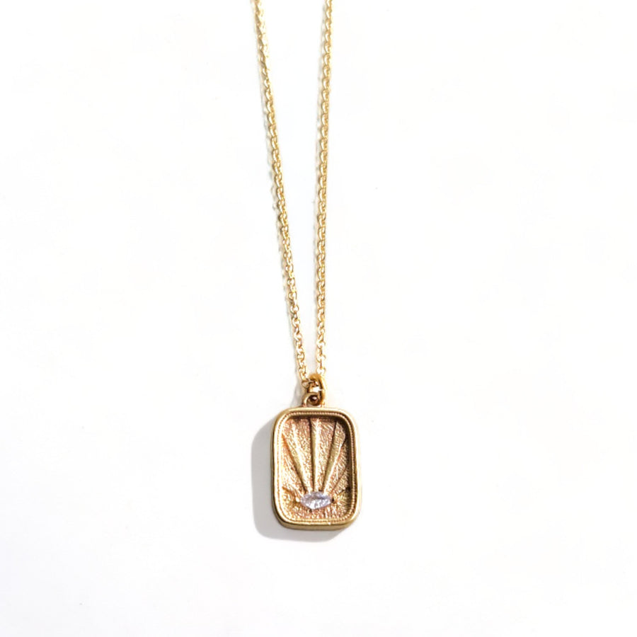 Art Deco Small Pendant Necklace