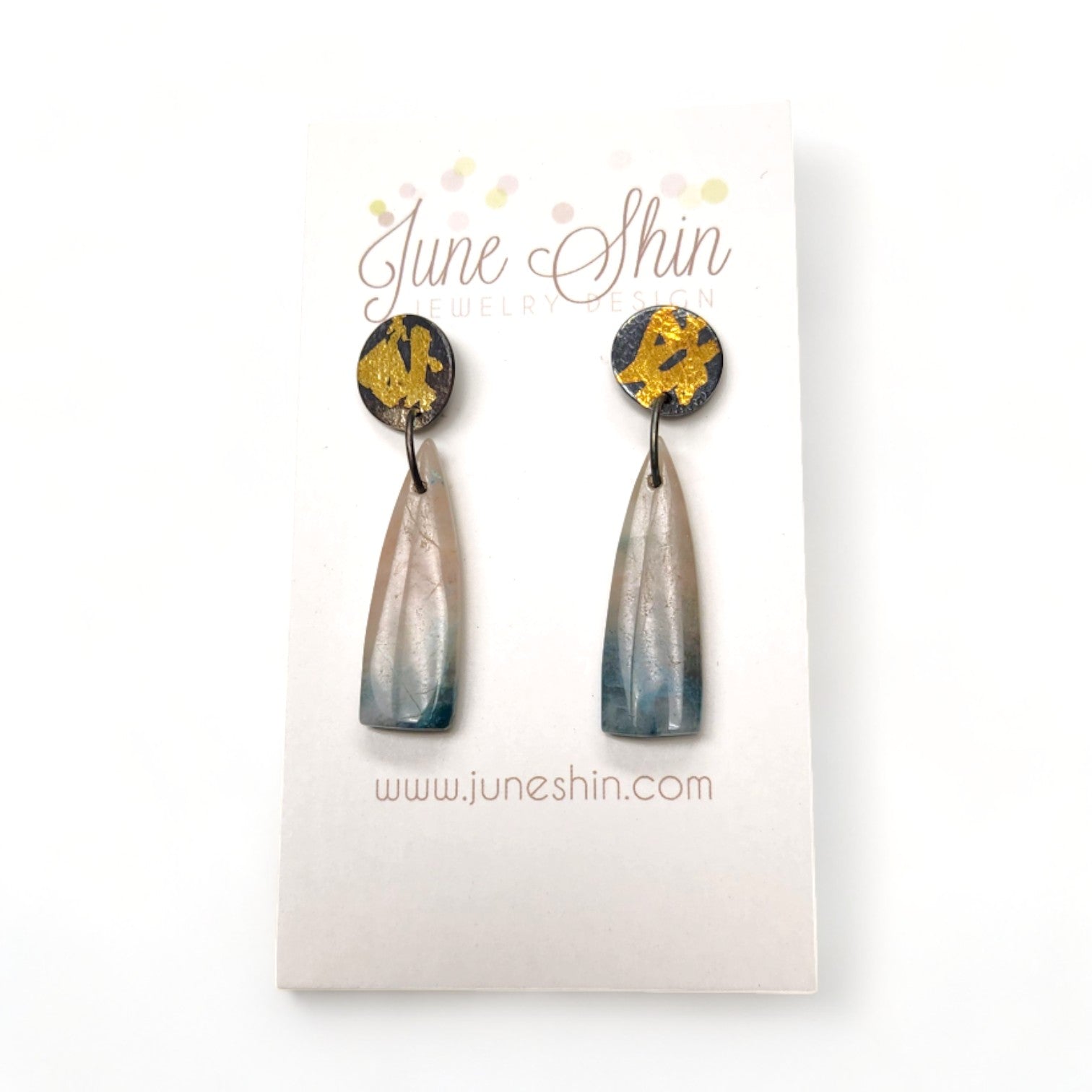 Keum-Boo Amazonite Earrings