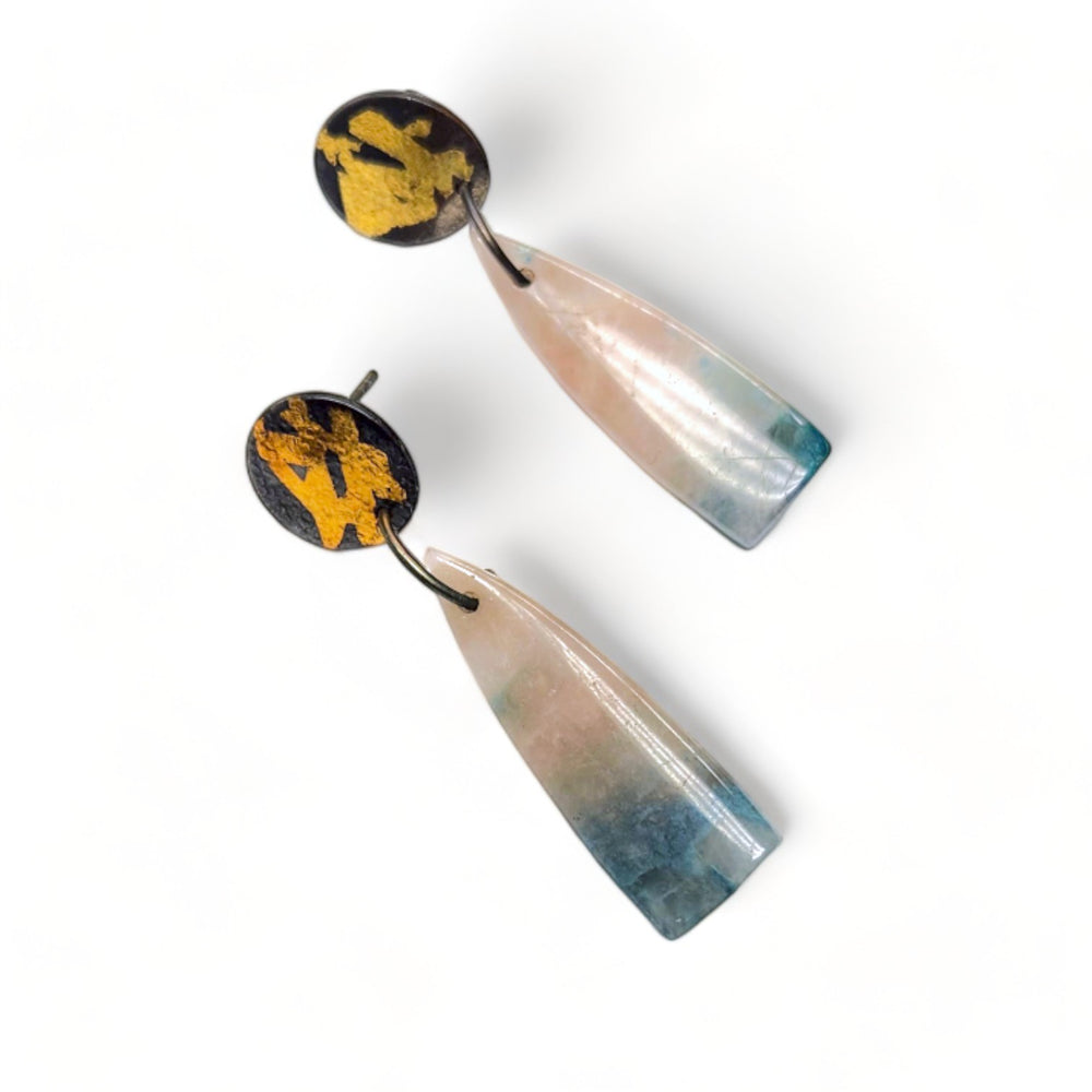 Keum-Boo Amazonite Earrings