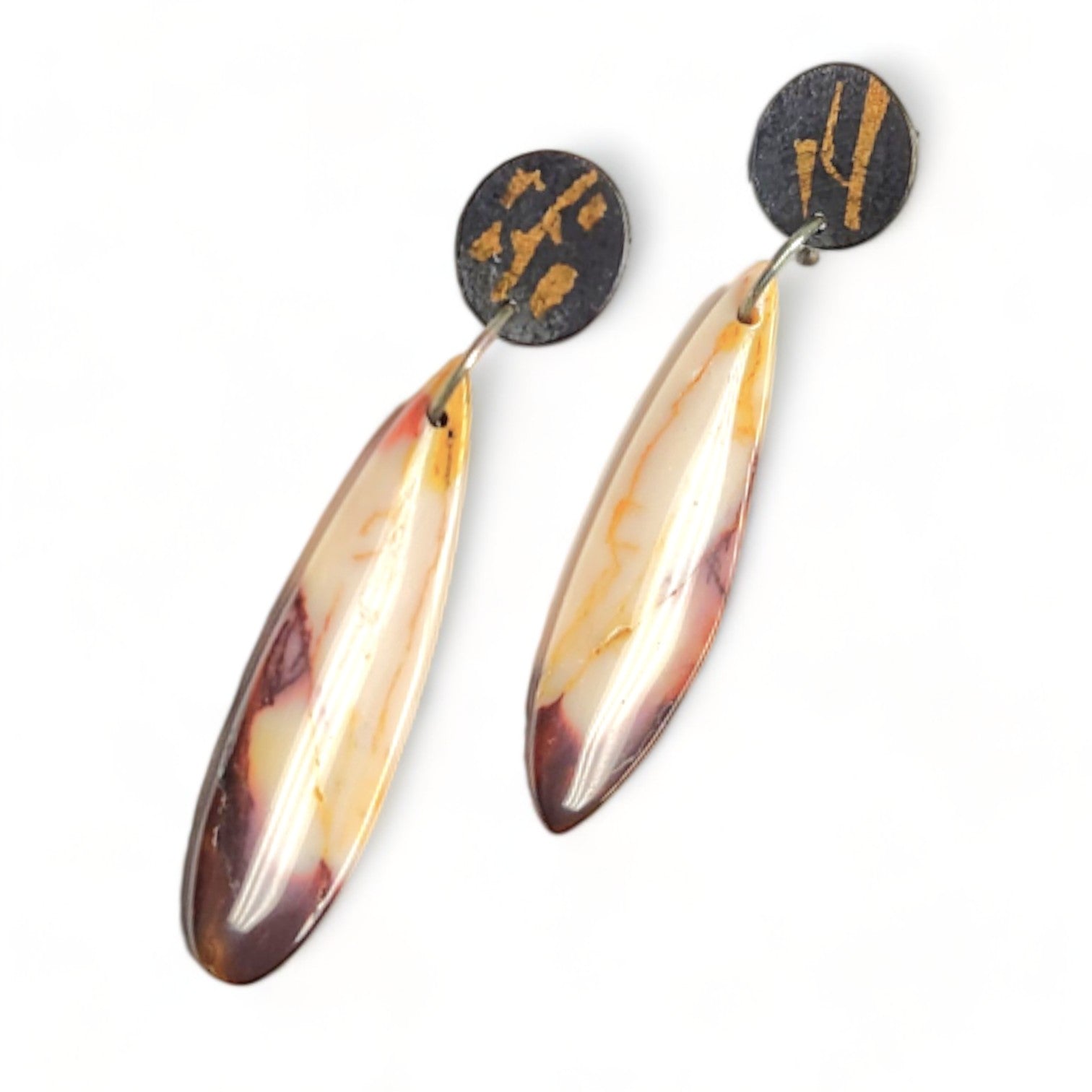 Keum-Boo Moukite Earrings